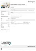Datasheet for Kensington 1500109FR, EAN: 5028252197816