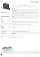 Datasheet for Kensington K60386EU, EAN: 5028252596893