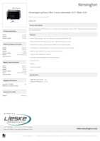 Datasheet for Kensington 626475