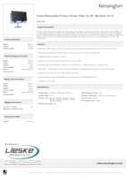 Datasheet for Kensington 626490, EAN: 4049793057897