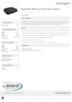 Datasheet for Kensington K55805WW, EAN: 0085896558057