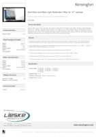 Datasheet for Kensington 627553, EAN: 4049793068992