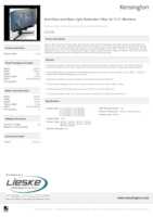 Datasheet for Kensington 627555, EAN: 4049793069036