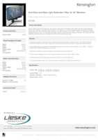 Datasheet for Kensington 627562, EAN: 4049793069173