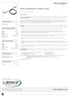 Datenblatt zu Kensington K60600WW, EAN: 0085896606000
