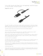 Datasheet for Startech.com USBCCADP, EAN: 0065030891660
