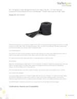 Datasheet for Startech.com WKSTNCMZP, EAN: 0065030889940