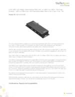 Datasheet for Startech.com HB31C2A2CME, EAN: 0065030889797