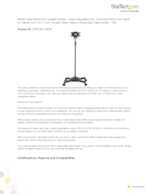 Datasheet for Startech.com STNDTBLTMOB, EAN: 0065030892148