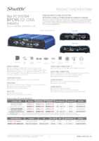 Datasheet for Shuttle BPCWL02-I3XA, EAN: 4046047103652