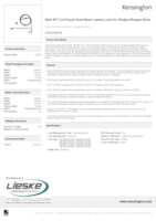 Datasheet for Kensington K60508WW, EAN: 0085896605089