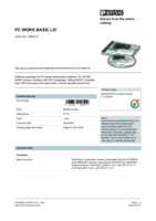 Datasheet for Phoenix Contact 2985275, EAN: 4046356099509