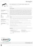 Datasheet for Kensington K65026L, EAN: 0085896650263