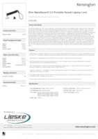 Datasheet for Kensington K65026M, EAN: 0085896650263