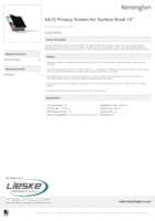 Datasheet for Kensington K55522WW, EAN: 0085896555223