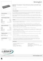 Datasheet for Kensington K34110EU, EAN: 5028252638562