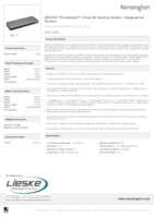 Datasheet for Kensington K34112EU, EAN: 5028252636698
