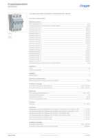 Datasheet for Hager MCN332, EAN: 3250614311482