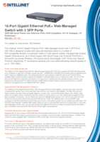 Datasheet for Intellinet 561198, EAN: 766623561198