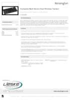 Datenblatt zu Kensington K75502BE, EAN: 5028252633451
