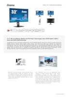 Datenblatt zu Iiyama XUB3293UHSN-B5-STD, EAN: 4948570121342