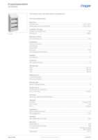 Datasheet for Hager VE318DN, EAN: 3250616450707
