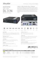 Datasheet for Shuttle DL30N, EAN: 0887993006093