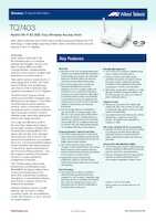 Datenblatt zu Allied Telesis AT-TQ7403-00, EAN: 0767035230993