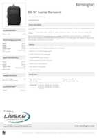 Datasheet for Kensington K60392WW, EAN: 0085896603924