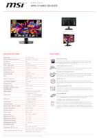 Datasheet for MSI 9S6-3CD79A-052, EAN: 4711377378017