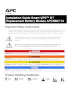 Datasheet for APC APCRBC174, EAN: 0731304426257