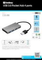 Datasheet for Sandberg 133-88, EAN: 5705730133886