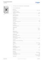 Datasheet for Hager VE103D, EAN: 3250616451049