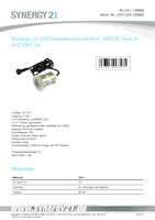 Datenblatt zu Synergy 21 S21-LED-L00083, EAN: 4038816063571