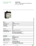 Datasheet for Schneider Electric LR2K0306, EAN: 3389110230420