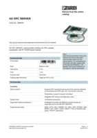 Datenblatt zu Phoenix Contact 2985945, EAN: 4046356103497