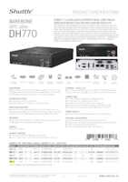 Datasheet for Shuttle DH770, EAN: 0887993006918