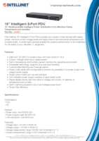 Datasheet for Intellinet 163682, EAN: 766623163682