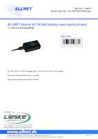 Datasheet for Allnet ALLESP32IoTDSPcase, EAN: 4038816148872