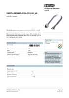 Datasheet for Phoenix Contact 1554568, EAN: 4046356170321