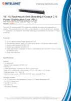 Datasheet for Intellinet 163651, EAN: 766623163651