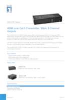 Datasheet for LevelOne HVE-9118T, EAN: 4015867201831