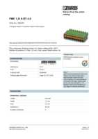Datasheet for Phoenix Contact 1952335, EAN: 4017918942922