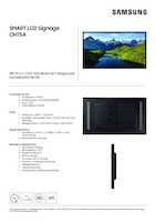 Datenblatt zu Samsung LH75OHAEBGBXEN, EAN: 8806092748798