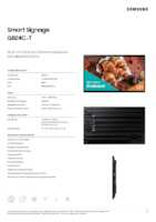 Datenblatt zu Samsung LH24QBCTBGCXEN, EAN: 8806095303710