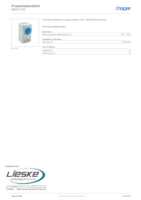 Datenblatt zu Hager MES-THS, EAN: 7611919539944
