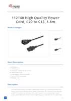 Datasheet for Equip 112140, EAN: 4015867240809