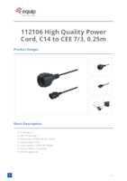 Datasheet for Equip 112106, EAN: 4015867240984