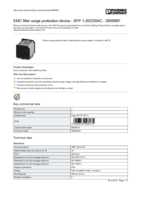 Datasheet for Phoenix Contact 2859987, EAN: 4046356098175