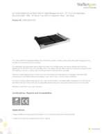 Datasheet for Startech.com UNISLDSHF192, EAN: 0065030855969